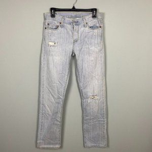Vintage Levi's 501 Jeans Late 80s - Early 90s Light Wash W26 L32 26 X 32
